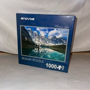 Enovoe Moraine Lake Jigsaw Puzzle 1000 Piece Sealed 27"x20"